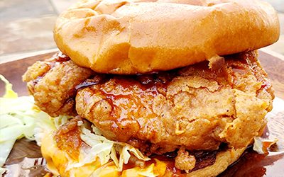 Crispy Chicken Burgers