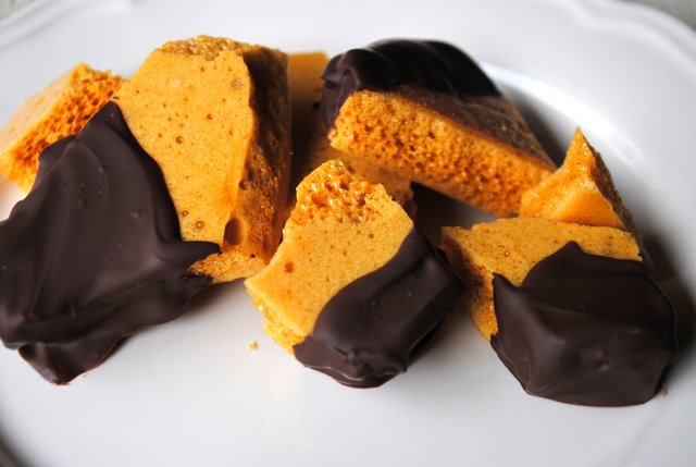 Sponge-toffee-chocolate
