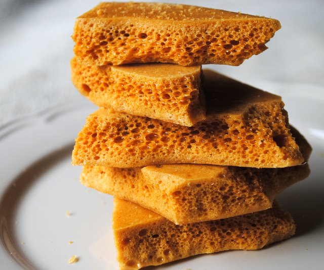 Sponge-toffee