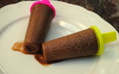 HOMEMADE FUDGESICLES