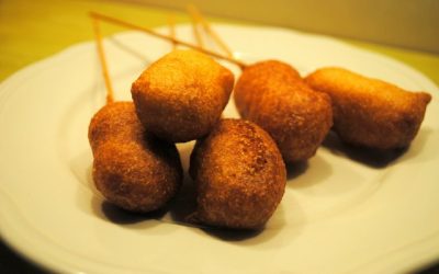 MINI CORN DOGS and Cheese-On-A-Stick