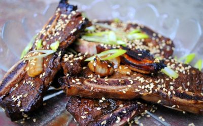 SPICY KALBI RIBS – Korean Grilled Shortribs