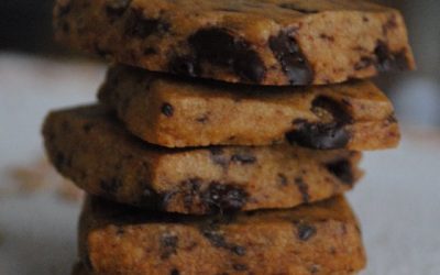 ESPRESSO-CHOCOLATE SHORTBREAD COOKIES