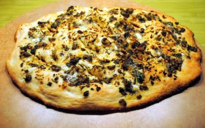 GARLIC BREAD in the style of Focaccia