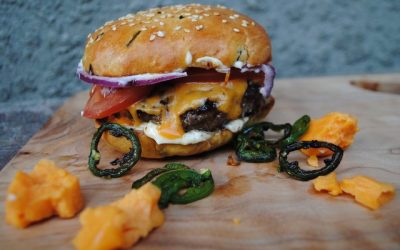 JALAPENO CHEDDAR BURGER BUNS
