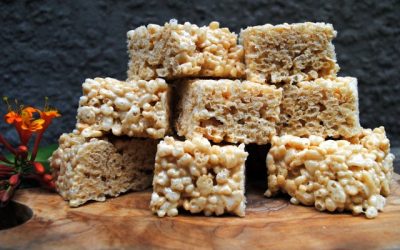 BROWN BUTTER RICE KRISPIE TREATS
