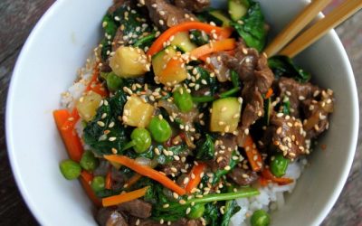 KOREAN BEEF RICE BOWL