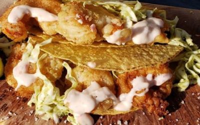 CRISPY SHRIMP TACOS a la Bang Bang