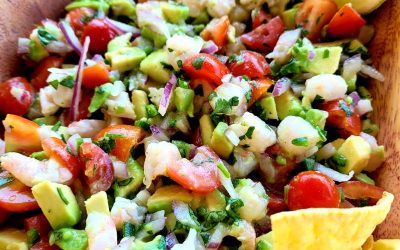 SHRIMP AVOCADO SALSA