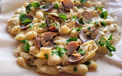 IT’S OUR CREAMY CLAM SAUCE
