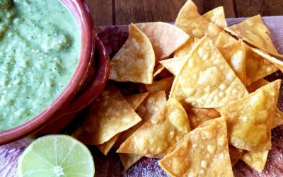 TOMATILLO AVOCADO SALSA