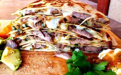 GRILLED STEAK QUESADILLAS