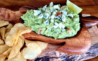 GUACAMOLE with Blue Cheese